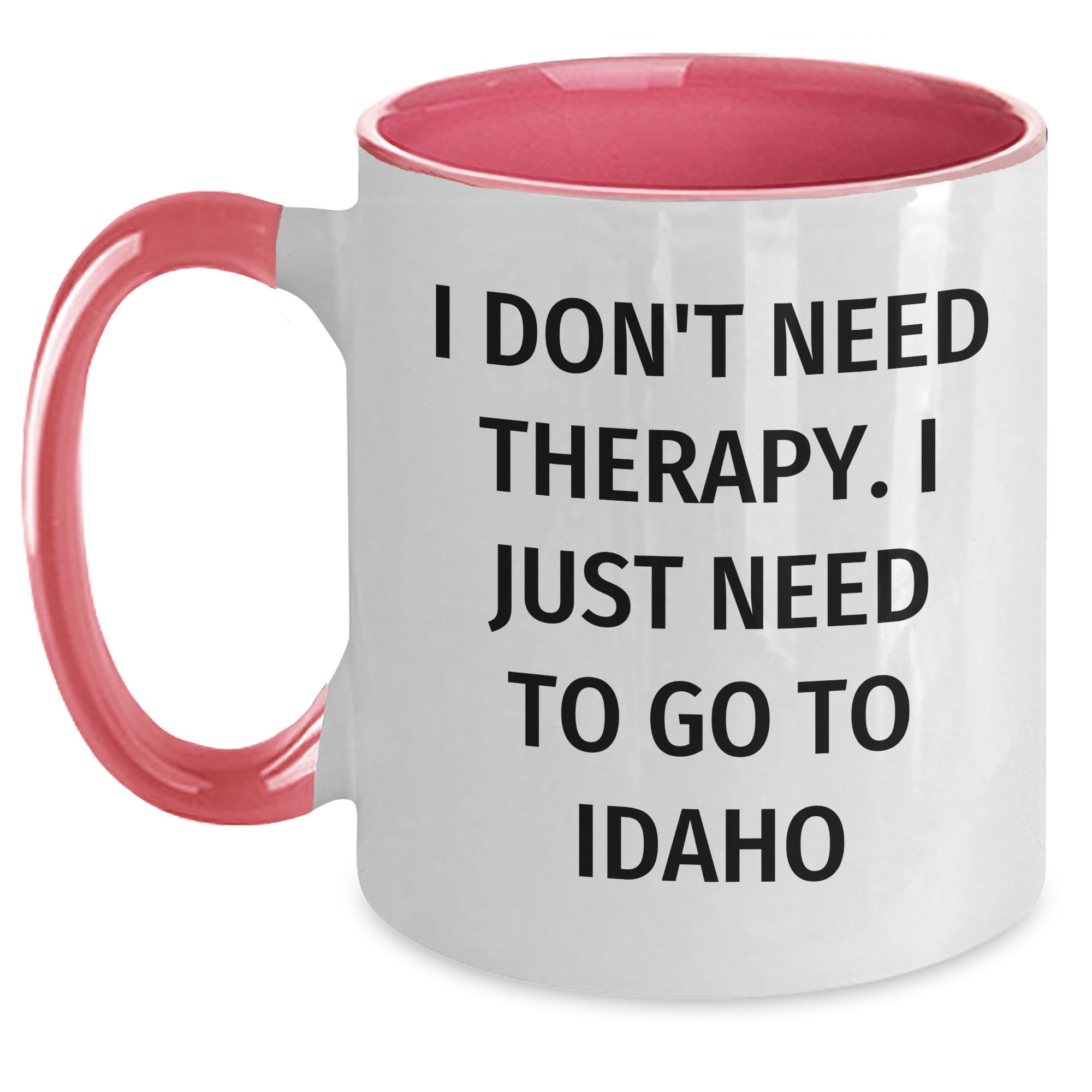 Funny Idaho Two Tone Coffee Mug - Gifts from Friends - Gifts for Birthday Unique Gifts — funny ceramic mug from ShopProudGifts