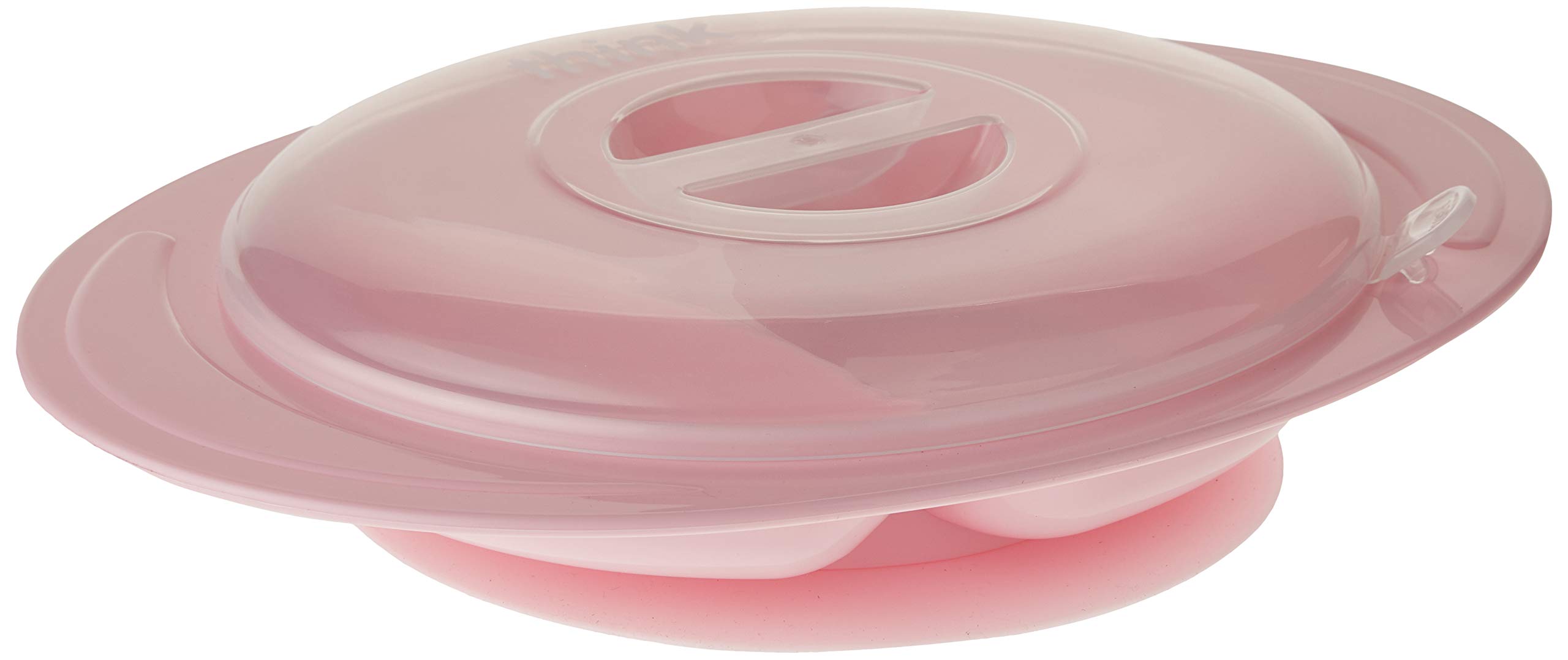 thinkbaby ThinkSaucer Suction Plate, Pink