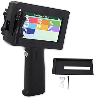 Portable Handheld Printer Inkjet Label Printer LA50, HD Touchscreen, Ergonomic Design, Versatile, USB Input, for Android, ...