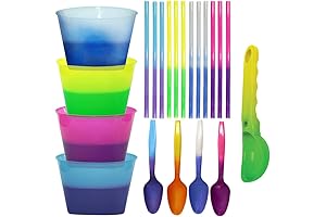 Aakron Reusable Color Changing Ice Cream Kit - 100% Made in USA