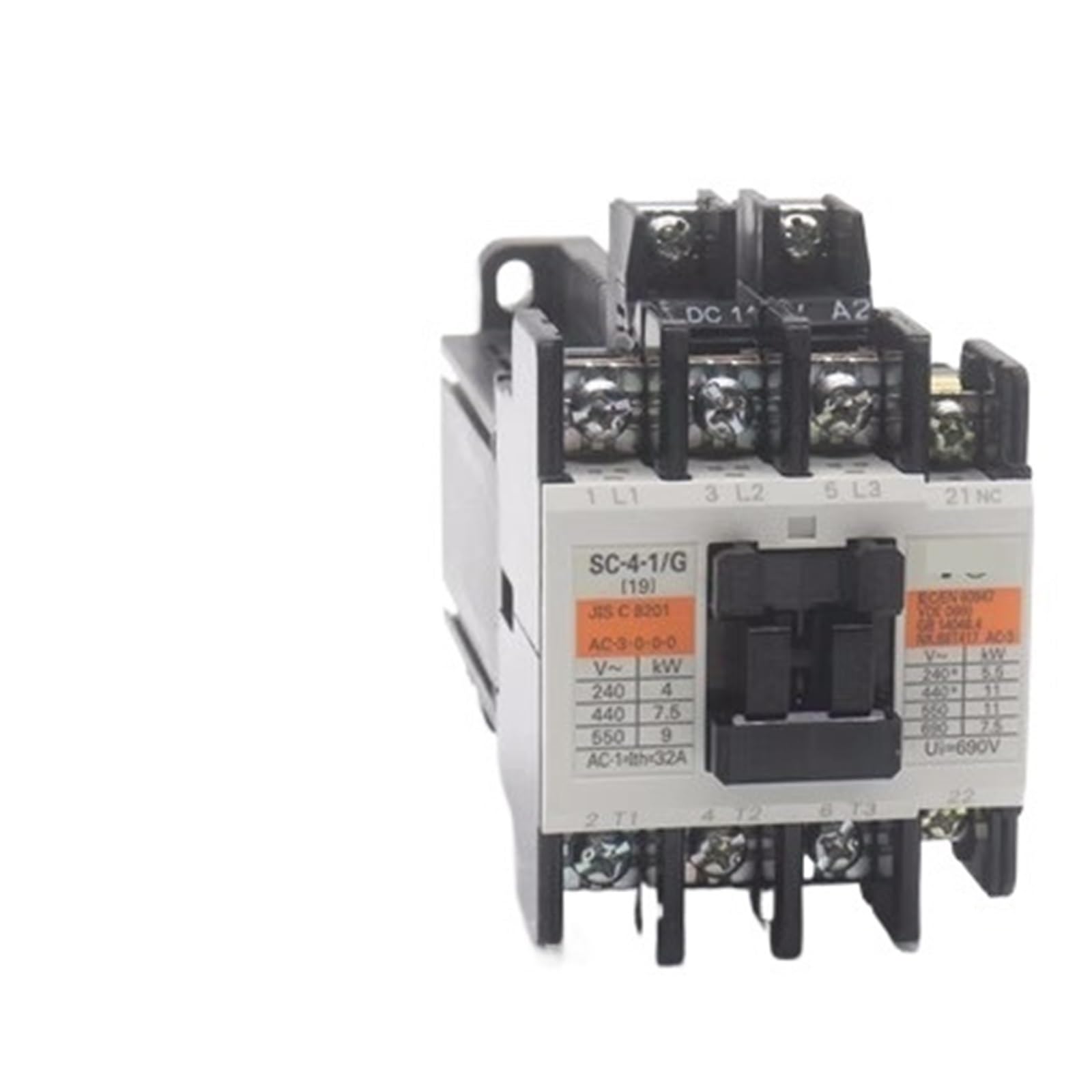 YFHGULBTK DC Contactor SC-0/G SC-03/G SC-4-0/G SC-4-1/G SC-5-1/G DC24V DC48V DC110V DC220V(Onecolor,SC-4-1/G)