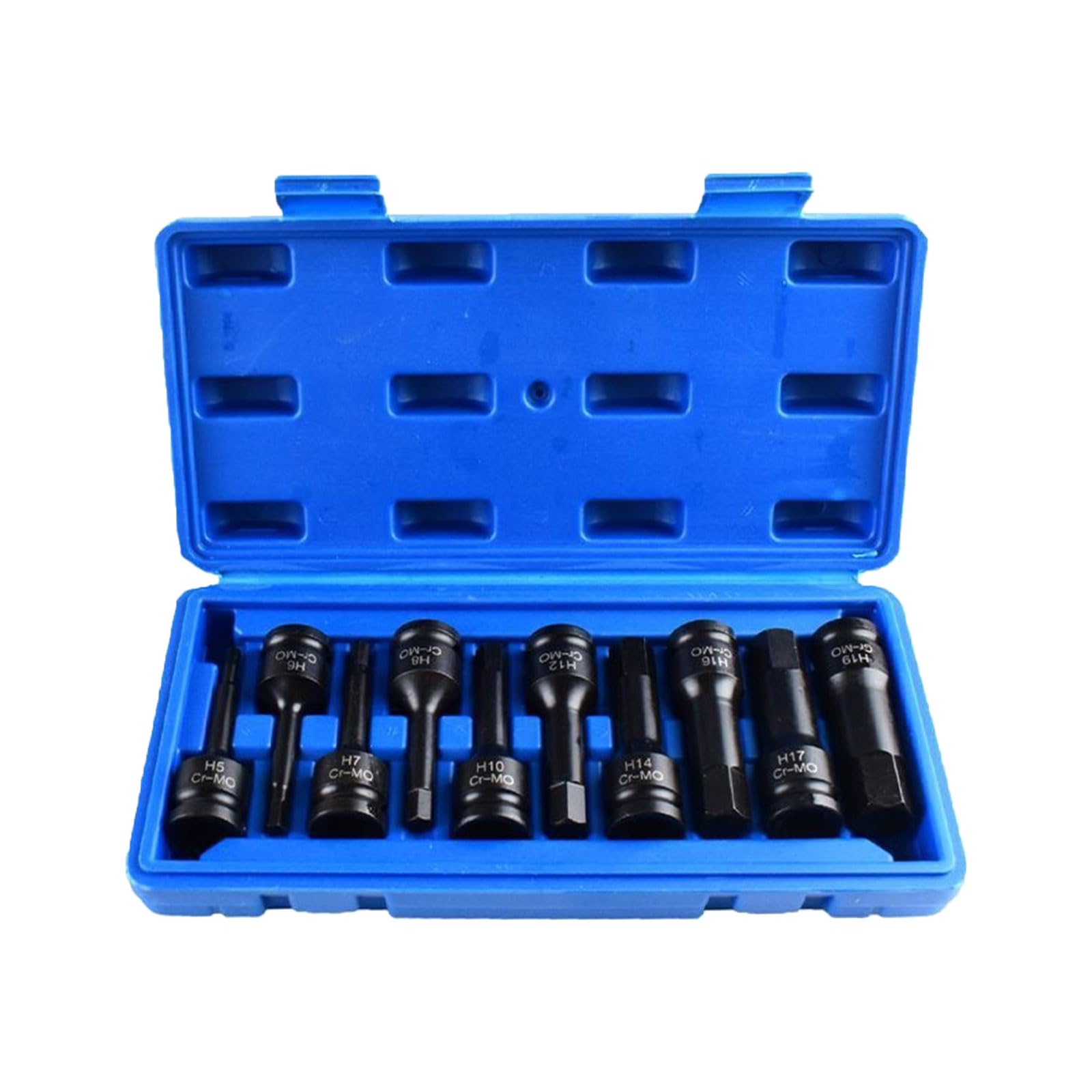 YHAILI Professional H Type Hexagon Driver Bit High Strength 1/2inch Pneumatic Wrench Drive Impacts Socket For Electrics air