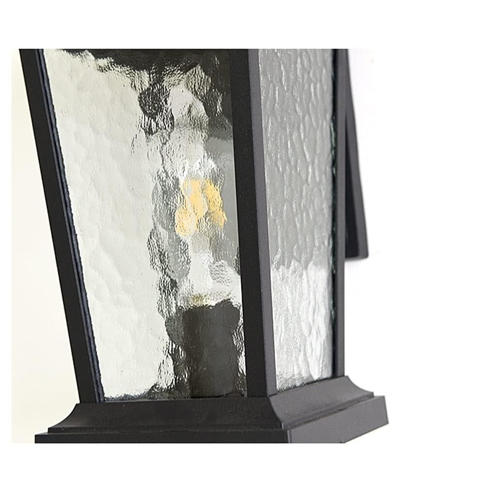 Lampa Ogrodowa,Lampy Wodoodporna Zewnętrzna Lampa Ścienna Aluminiowa Zewnętrzna Lampa Ścienna E27 Ogrodowa Lampa Ścienna Na Balkon, Ścieżkę, Podwórko, Patio Oprawa Ogrodowa(A)