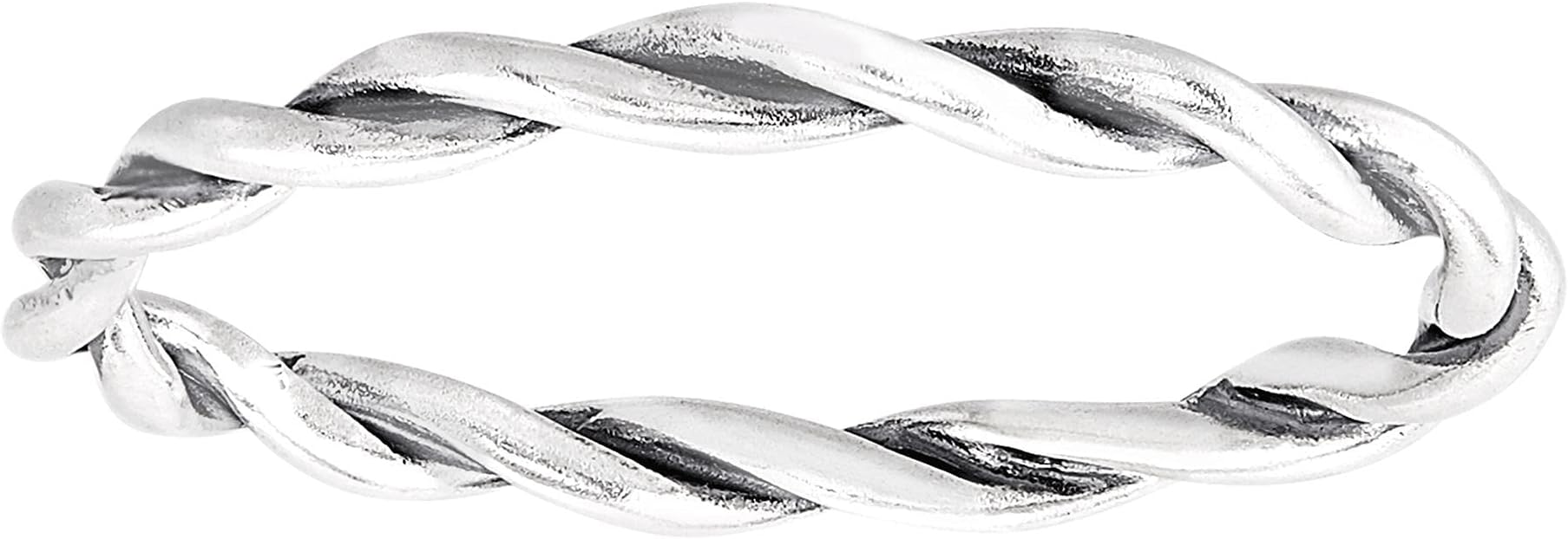 SilpadaYorkshire Twist' Ring in Sterling Silver