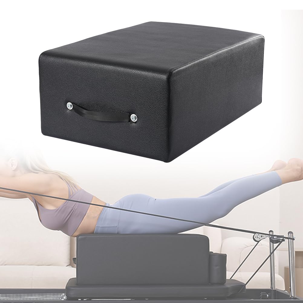 Caja de asiento de pilates y accesorio reformador para flexibilidad y movimiento, equipo ideal para entrenamientos de estudio y hogar