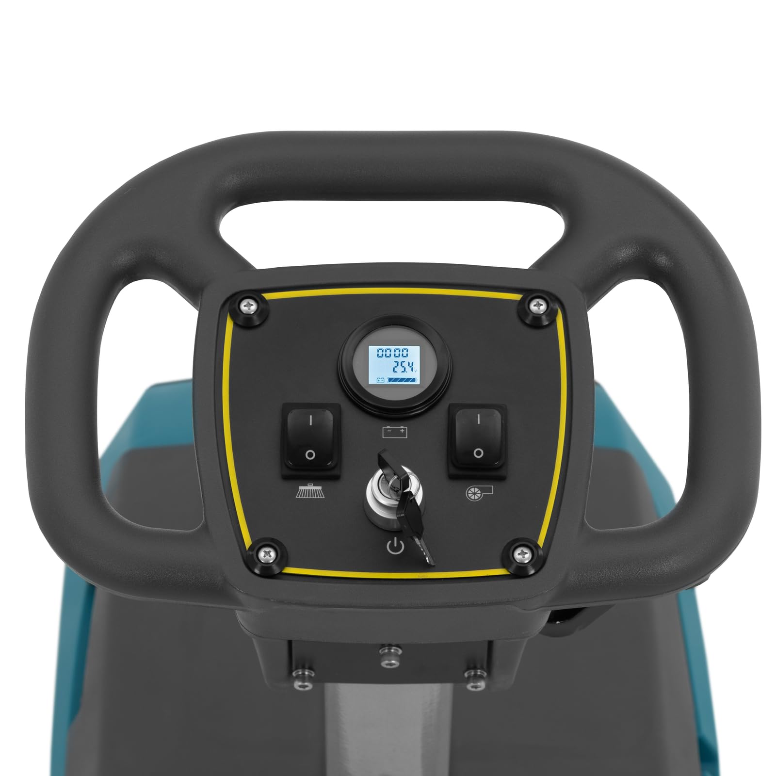 Akku-Scheuersaugmaschine 40 cm 2200 m²/h 500 + 550 W 160 U/min 3 h Betriebsdauer Reinigungsmaschine Scheuermaschine Schrubbmaschine