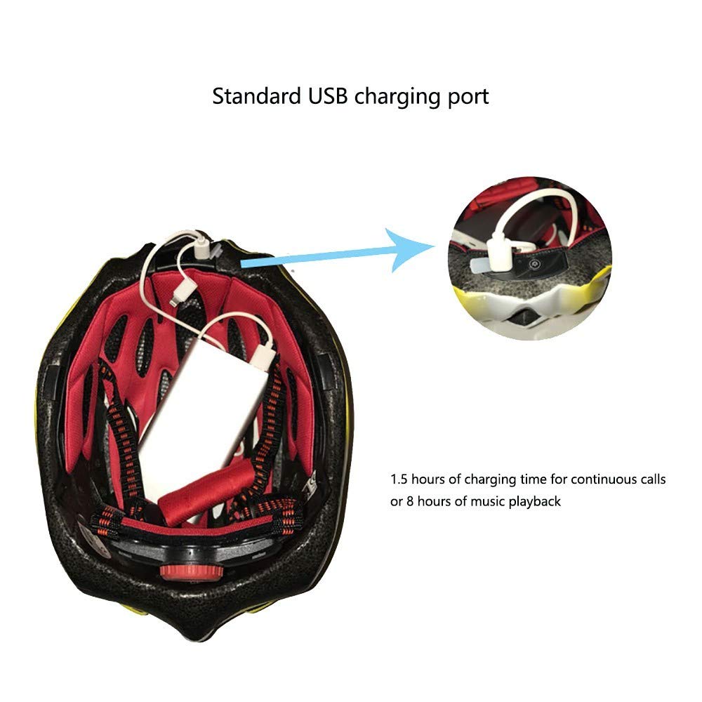 Super Leggero Casco Bici con Bluetooth,Erwachsene Regolabile Casco Bicicletta con Visiera Magnetica Staccabile,Professionale Casco da Bici per Montagna e Strada Uomini Donne