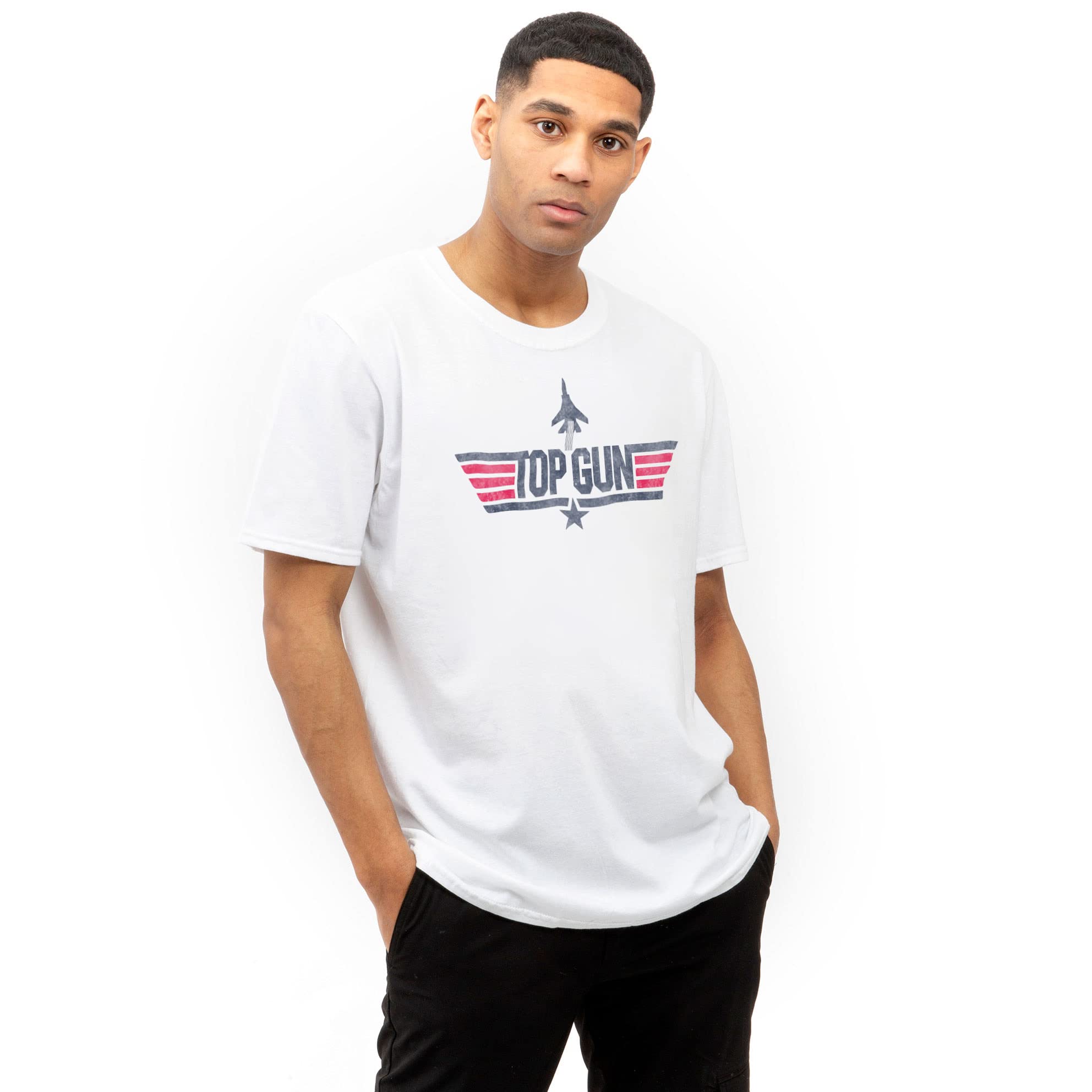 Cotton SoulTop Gun Logo Mens T Shirt