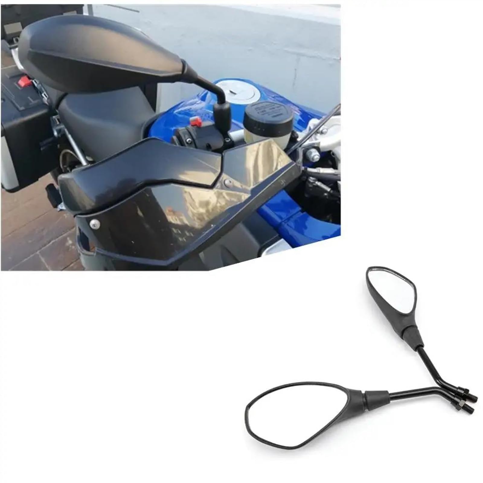 Toter-Winkel-Spiegel Motorrad Rückspiegel Seitenspiegel Für R1250GS R1200GS F850GS R Nine T 1200 GS E-Fahrrad Im Uhrzeigersinn Konvexen Zubehör