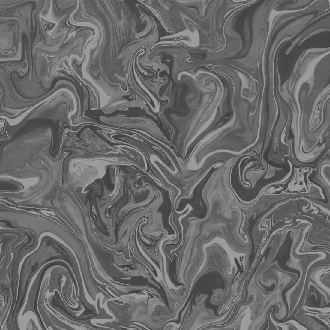 Yöl Charcoal Grey Fine Decor Marble Silver Metallic Paste The Paper Wallpaper