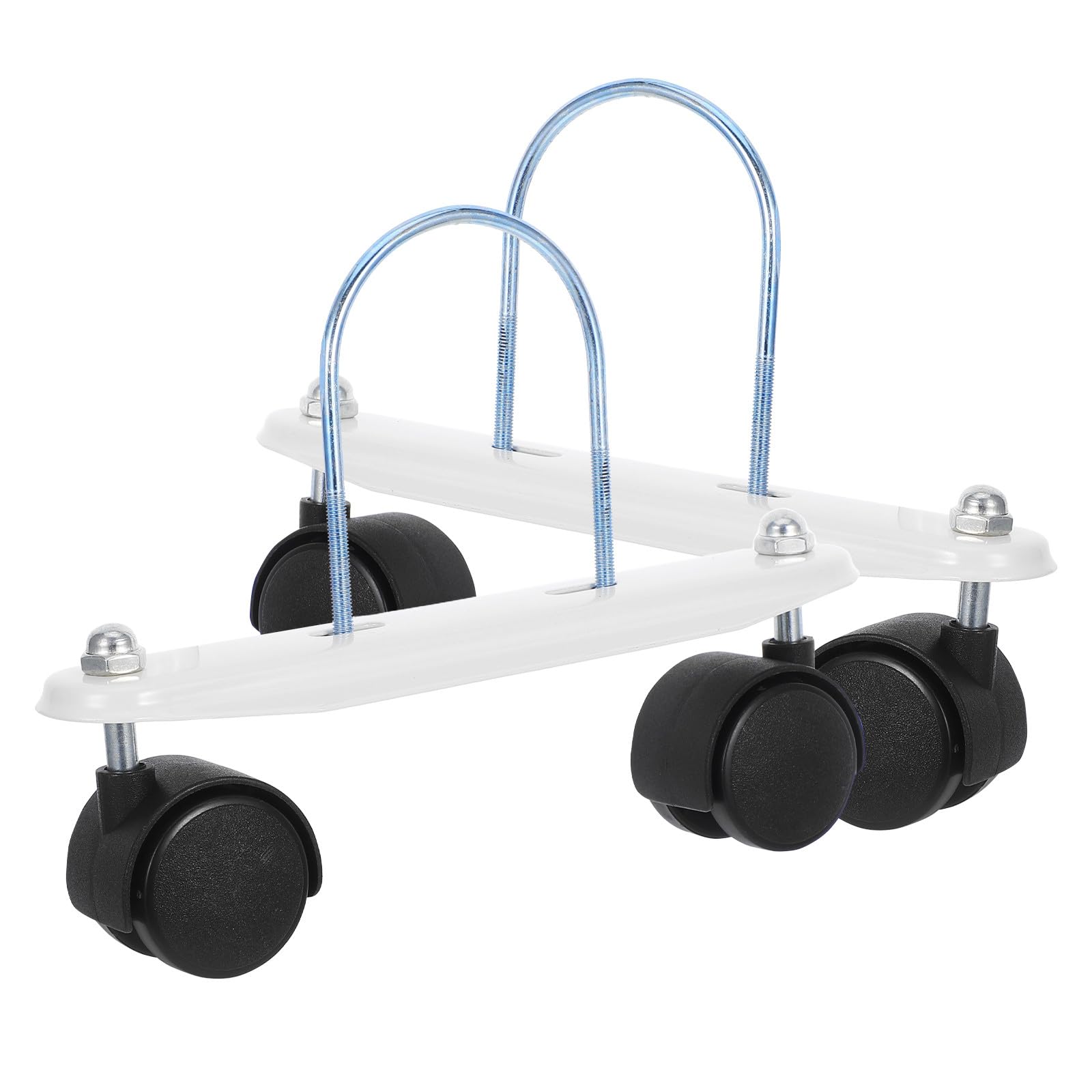 Base stable pour radiateur avec roulettes pivotantes antidérapantes en U robuste