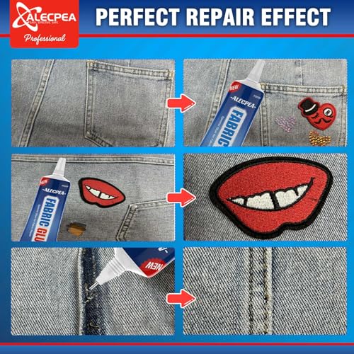 Alecpea AC1001 60Ml Fabric Glue, Strong Fabric And Leather Adhesive thumb #3