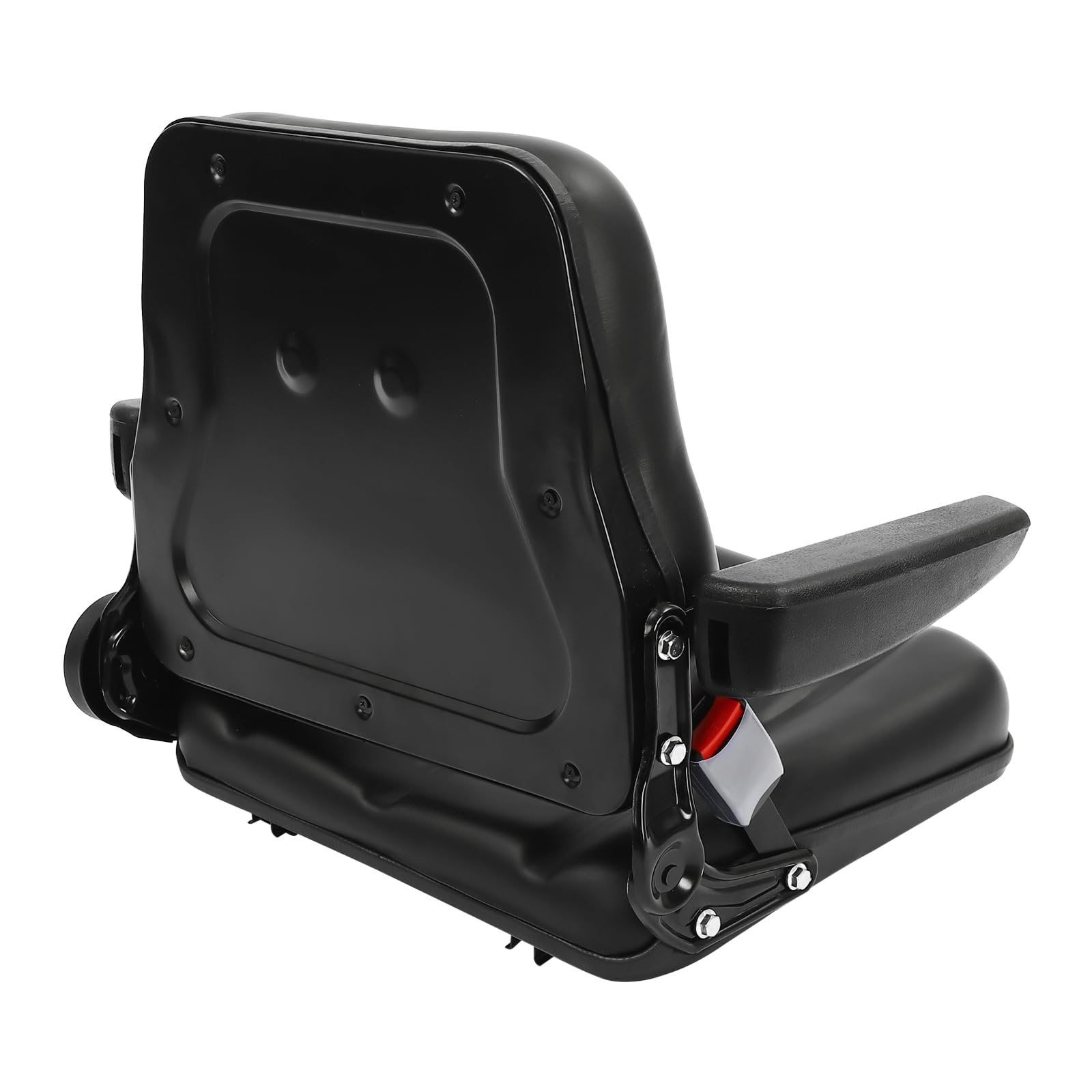 Excavator Skid Loader Chair Black Universal Forklift Seat Reliable ...