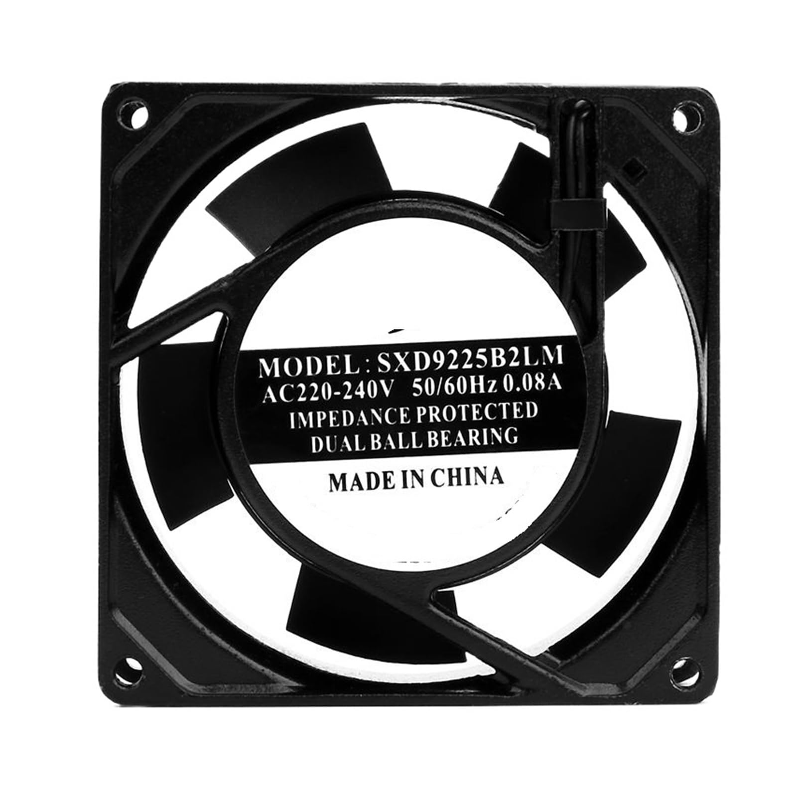 YMUGUEGH 220V Fan 9225 Fan 220V 9CM 90 * 90 * 25MM=92 * 92 * 25mm SXD9225B2LM AC Cooling Fan