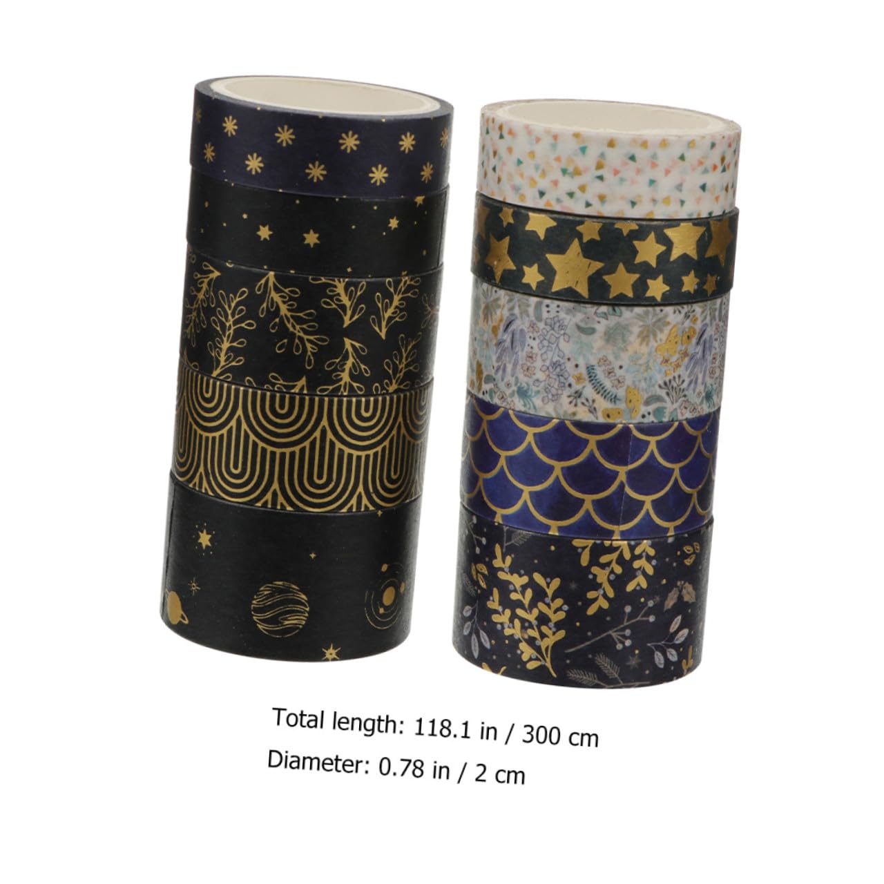 SEWACC 60rollos Cintas Washi Diseño Pack Cinta Para Manualidades y Decoración De Álbumes Para y Proyectos De Bricolaje