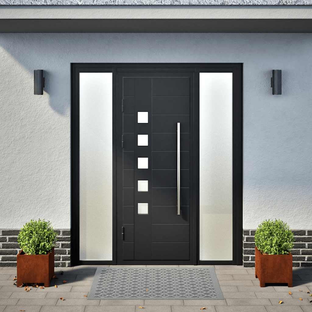 Doniczki ogrodowe 2 szt. 30x30x30 cm Stal kortenowska Donica na kwiaty ozdobna rustykalna do ogrodu balkonu tarasu patio