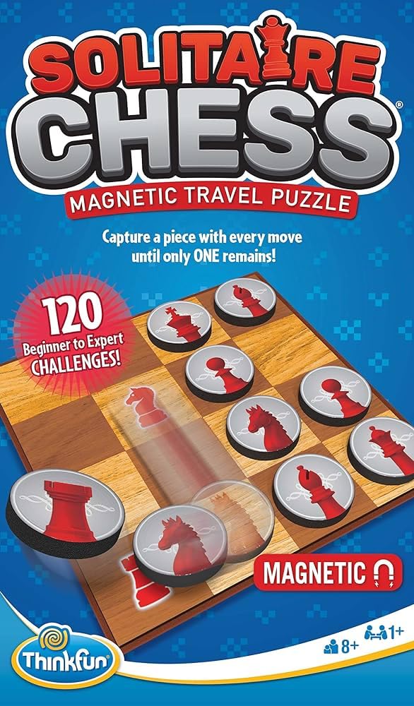 Ravensburger - Solitarie Chess MTP, gra logiczna