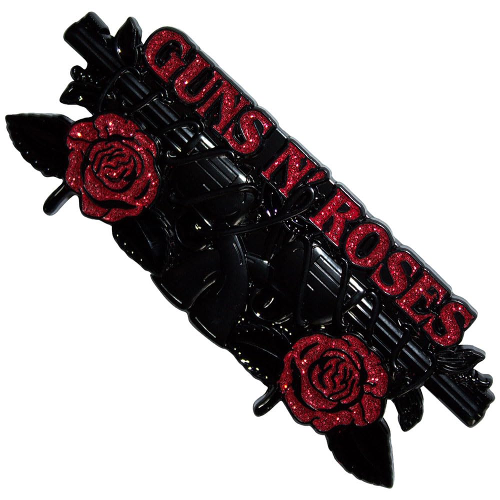 Imán para nevera Guns N' Roses Vintage Pistols de talla única decorativo rockero