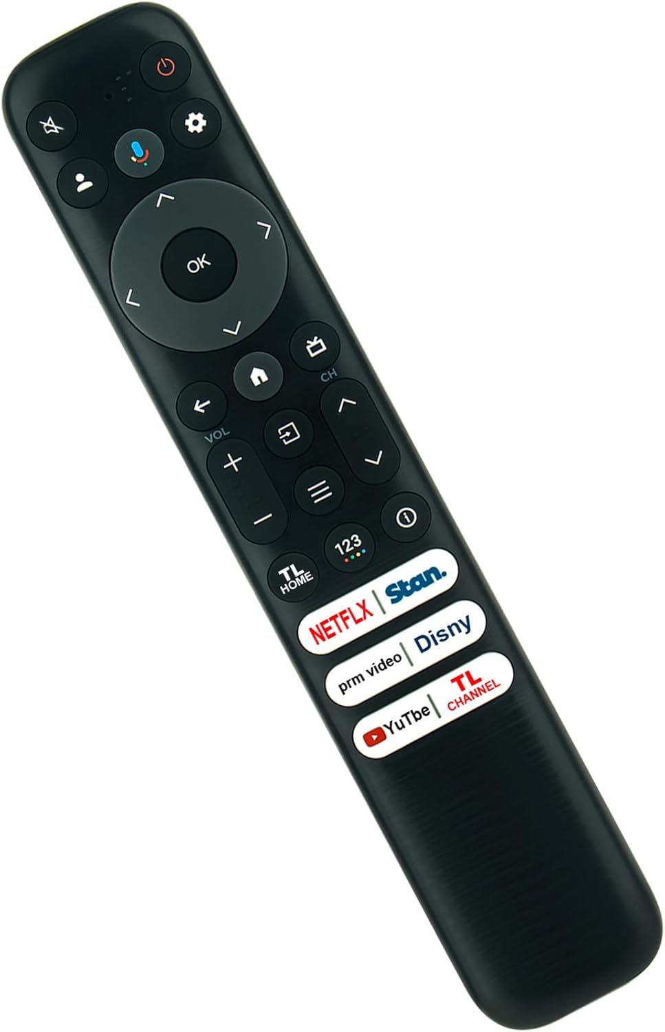 音声交換リモコン TCLスマートGoogle TV 455Q50G 55Q650G 50Q550G 58S450G 55Q750G