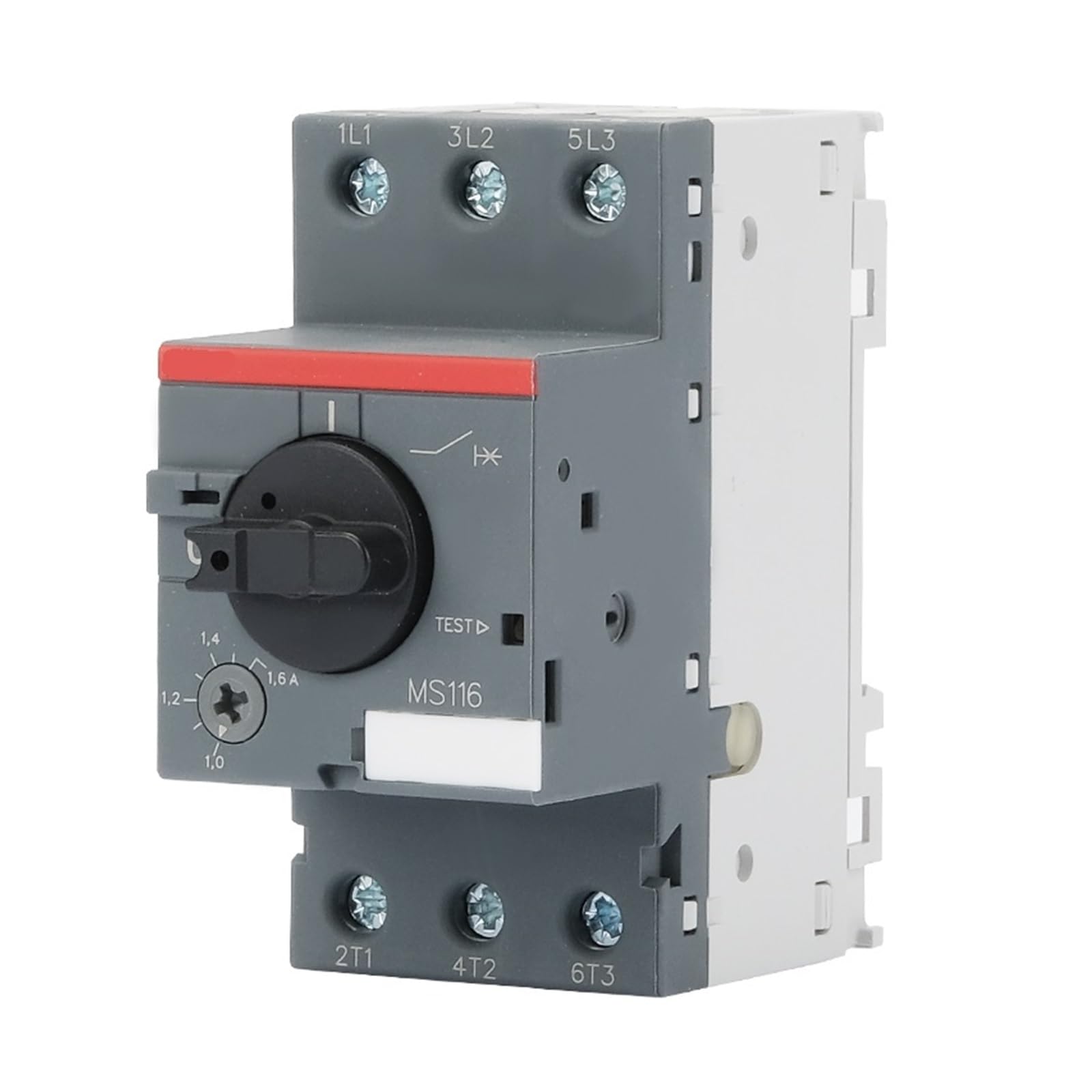 KNIUWMBMH Motor Protection Circuit Breaker MS116 Series MS116-1 MS116-1.6 MS116-2.5 MS116-4 MS116-6.3 MS116-10 MS116-12 Motor Switch(MS116-0.4 0.25-0.4A)