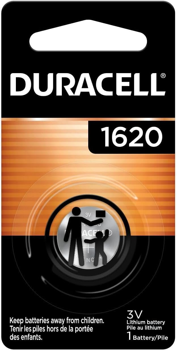Duracell Duracell - 1620 3V Lithium Coin Battery - Long Lasting Battery - 1 Count