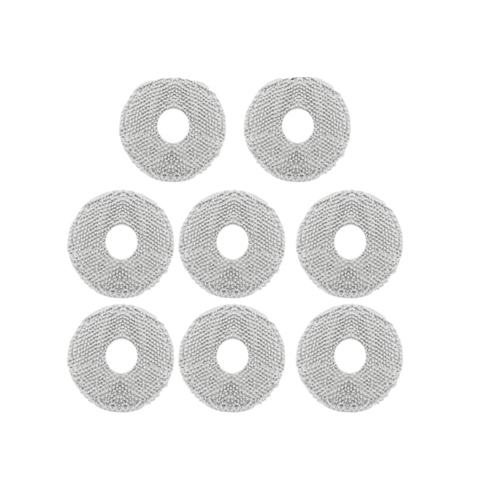 ZJMBGDSF Mop Cloth Rag Holder Accessories，Compatible For Dreame，L10sUltra S10 S10Pro X10，Compatible For Xiaomi， B101CN Robot Vacuum Cleaner(Mop 8pcs)