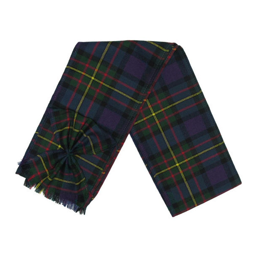 MacLaren Tartan Mini Sash with Rosette - 100% Wool