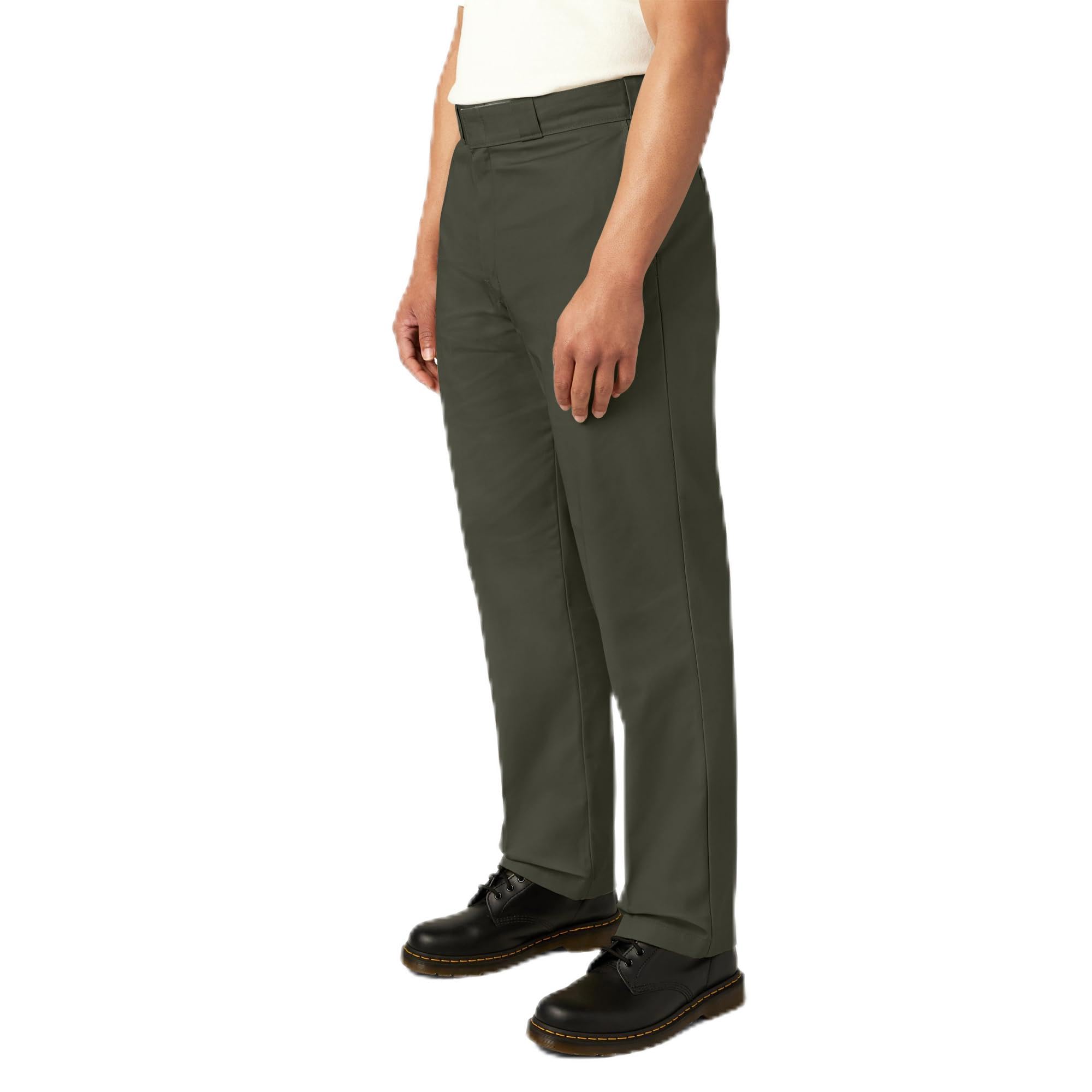 Dickies Men's 874 Twill Work Pant Original, Green, 36W x 30L