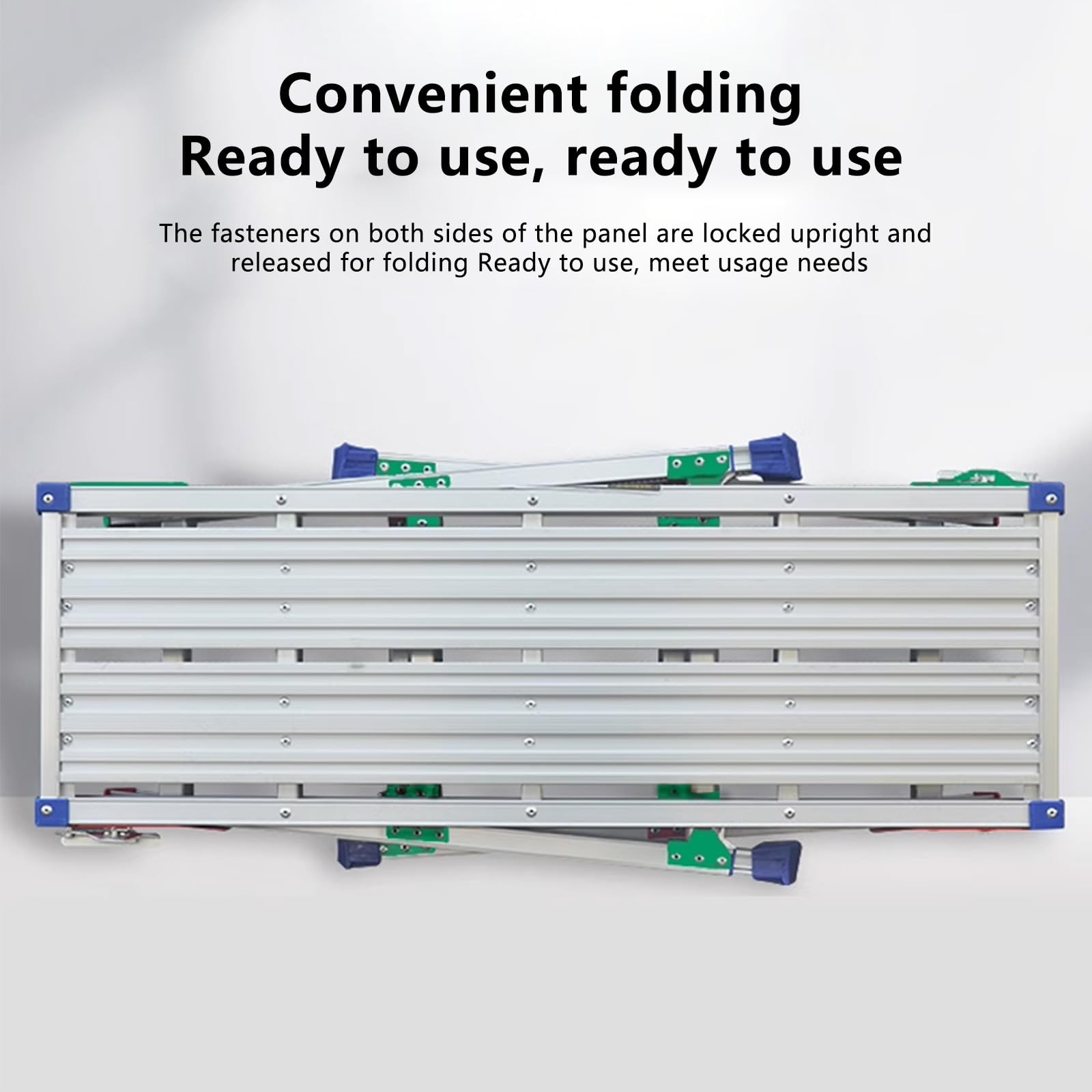 Plataforma de Trabajo Portátil Multifuncional de Aluminio,Plataforma de andamio,Plataforma de trabajo de aluminio para limpieza de techo,pintura y lavado de automóviles,carga má(Size:29.1*15.7*29.1in)