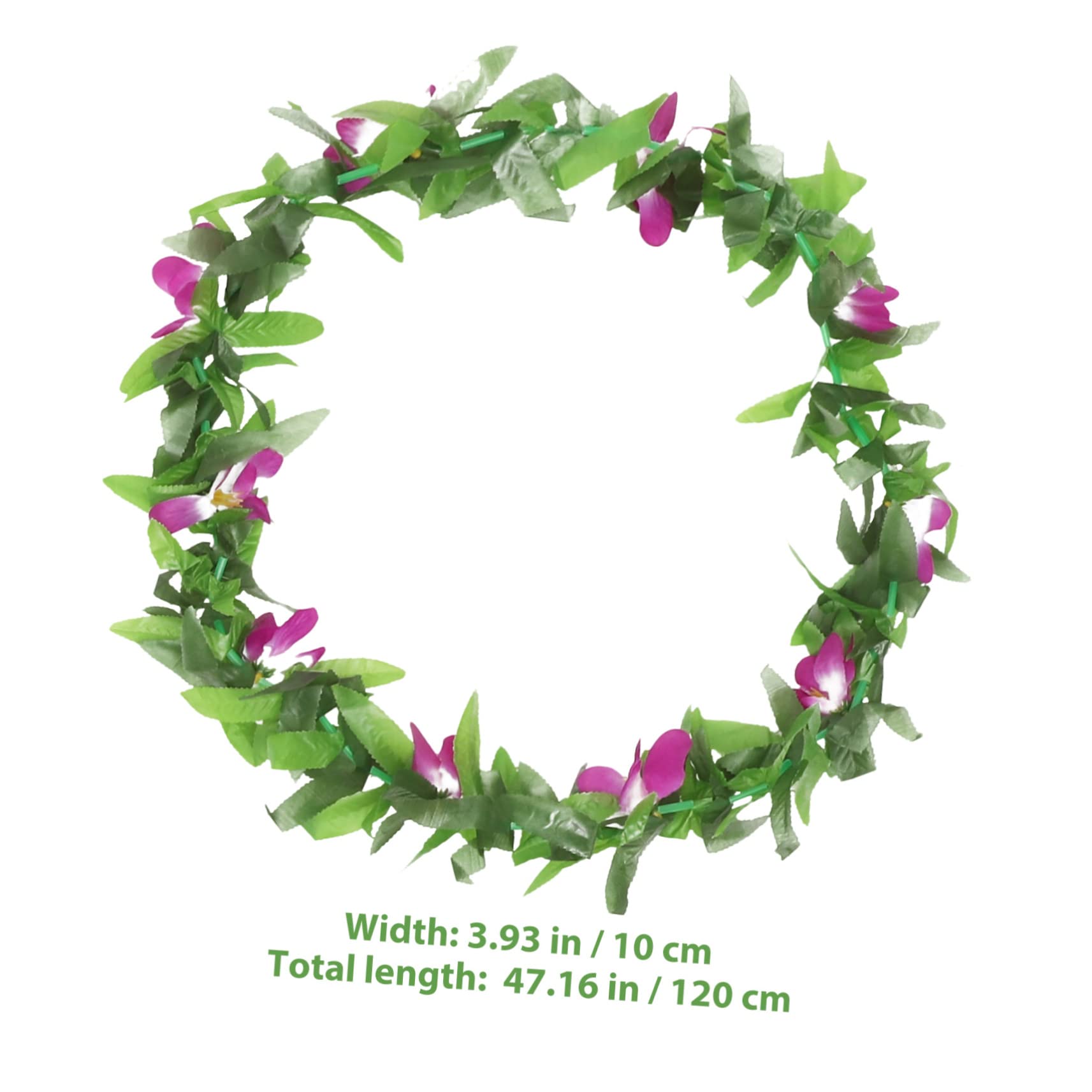 Toyvian 18 Sztuk Lei Hawajskie Wieniec Hawajski Na Fiestę Girlanda Do Tańca Hula Leis Kolory Kwiatów Luau Leis Girlandy Imprezowe Luau Kwiaty Poliester Sztuczny Impreza w Basenie