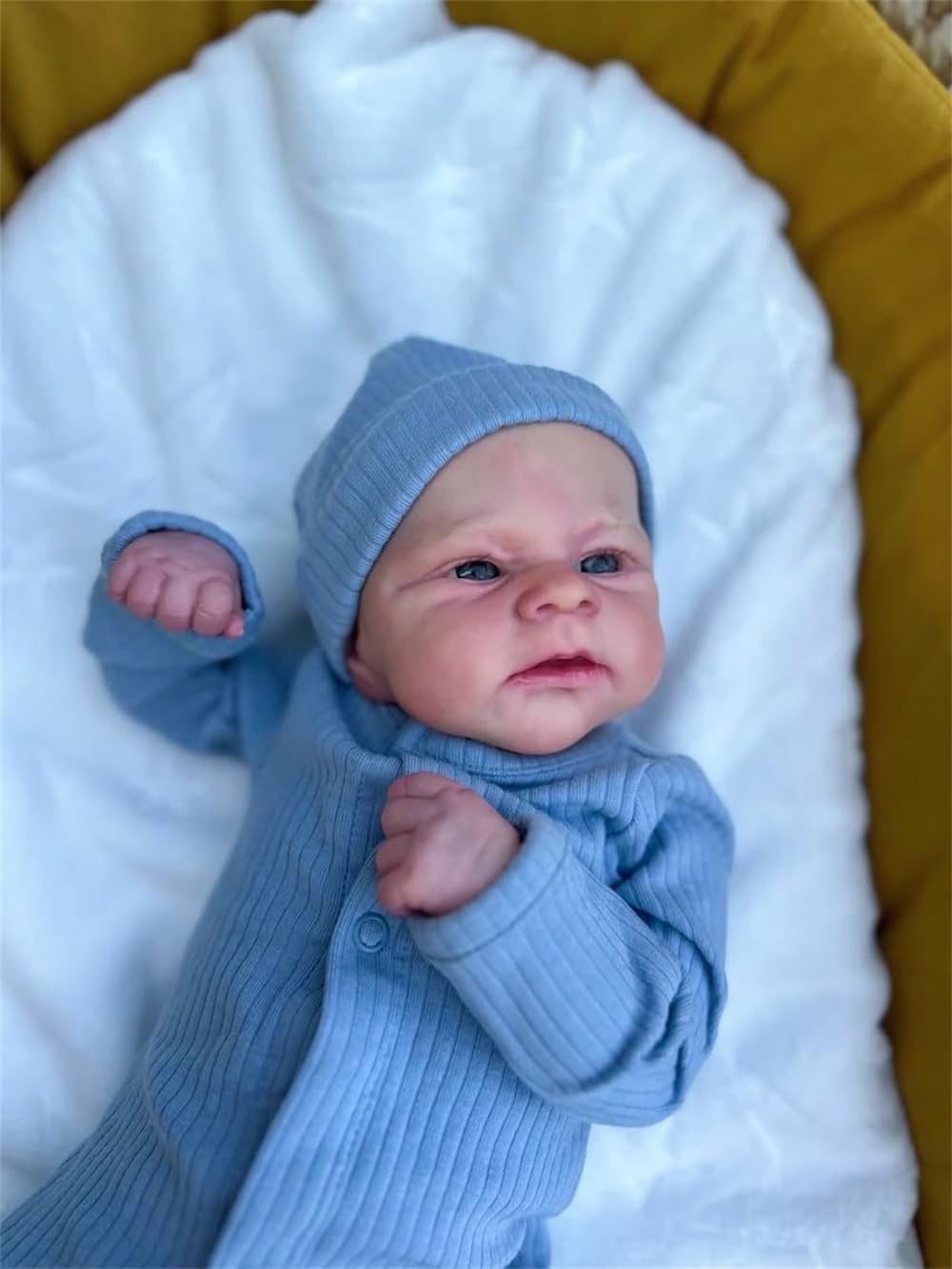 Zero Pam Bambolas Reborn in Silicone Tutto il Corpo-48CM Bambole Reborns Maschio Bambola Che Sembrano Vere Bambolotto Neonato Vero Bambolas Rebron Silicone Con Ciuccio