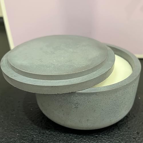 Miniatura 10 de Cajas de almacenamiento con tapas, moldes creativos de silicona para velas, moldes de hormigón redondo y cuadrado para fabricación de botellas para