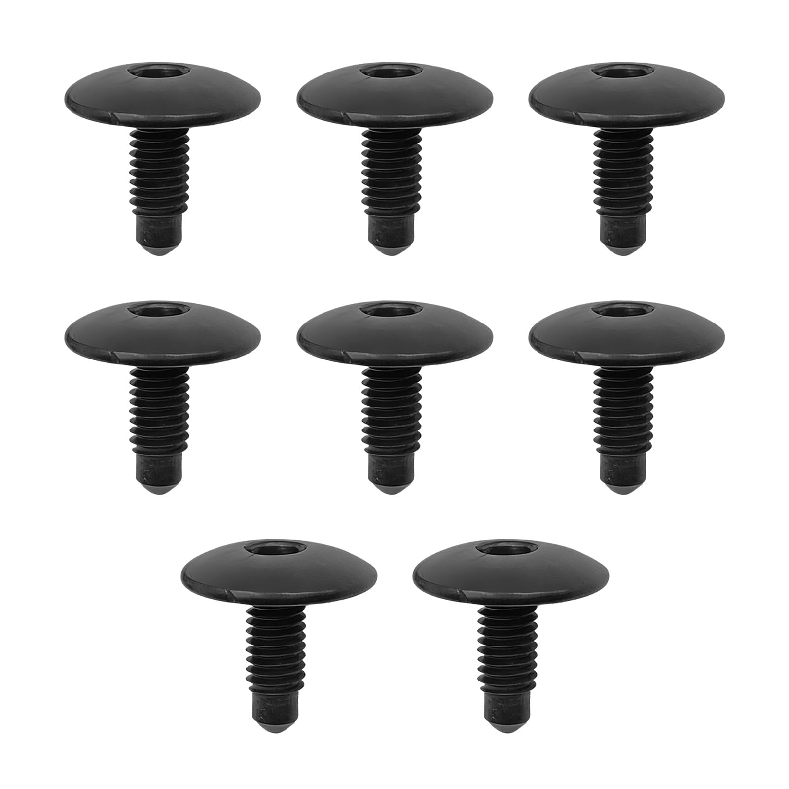 8PCS Car Roof Blanking Hex Bolts WHT006148, Compatible with Amarok, T5, T6, A4, S4, A5, S5, Q5, Vauxhall Vivaro, Renault Trafic, M6x15mm Metal Screws for External Roof Panel