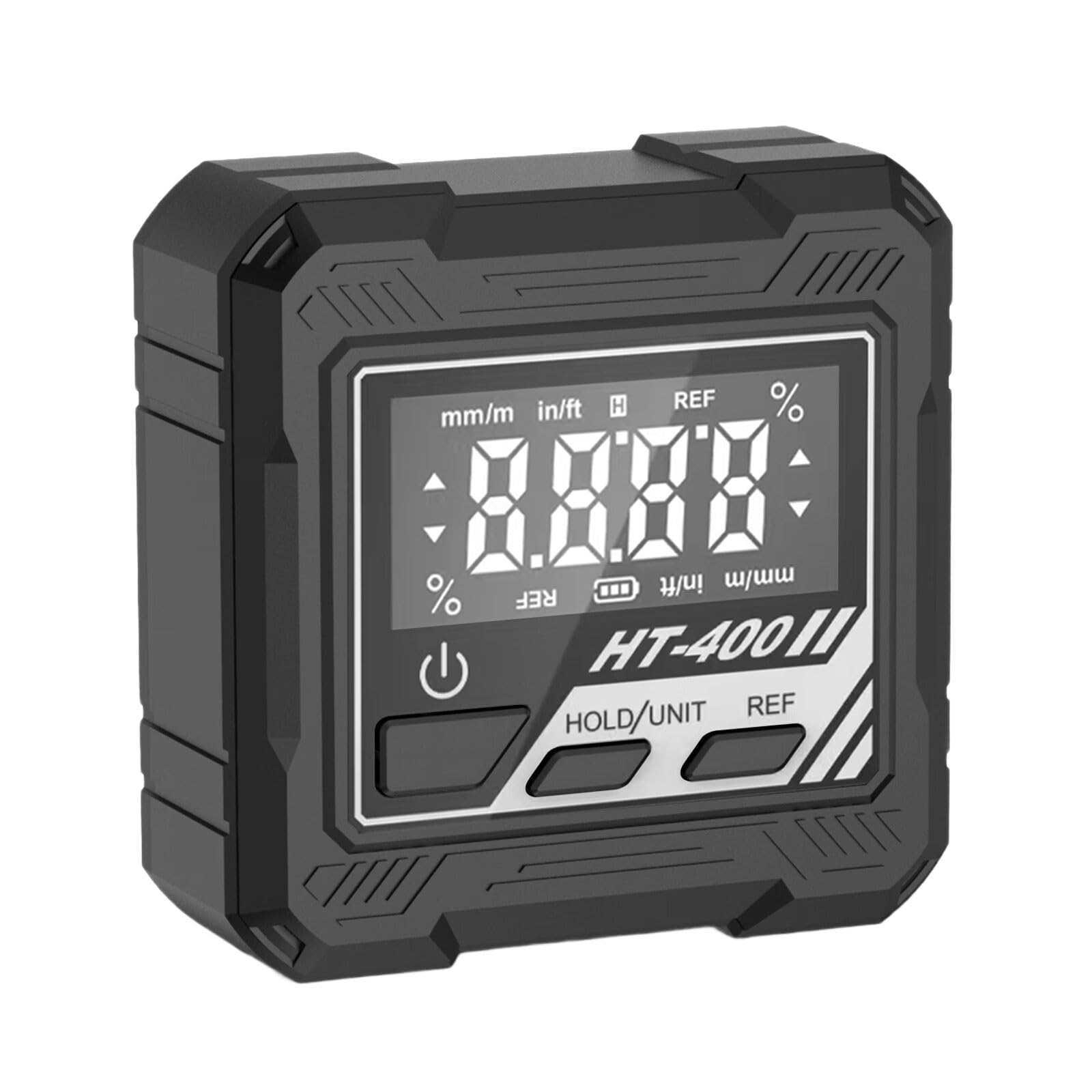 Digital Inclinometer Levels Box Double Mode Measurement 360 Rotating Screen LED Backlights for Woodworking Digital Inclinometer