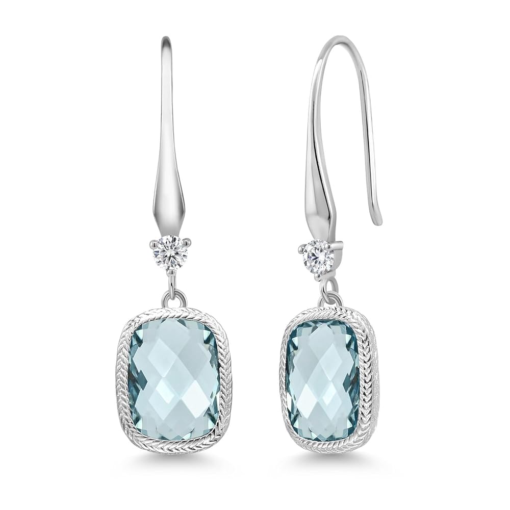 Amazon.com: Gem Stone King 925 Sterling Silver Simulated