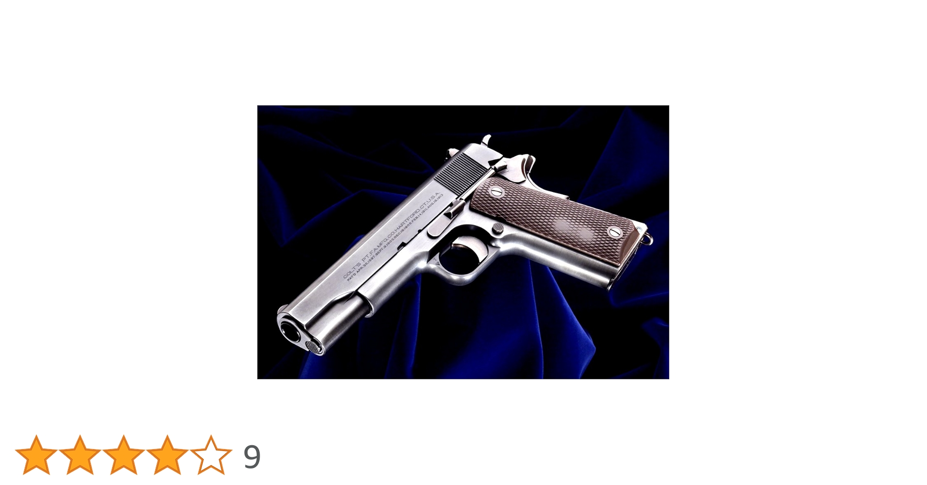 WAコルトガバメントゲッタウェイビンテージ予備マガジン付き WA・新作3モデル 「コルトM1911ゲッタウェイヴィンテージエディション