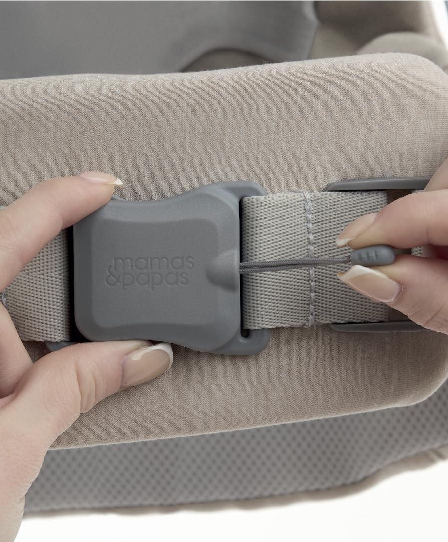 Mamas & Papas Kudo Babytrage - Kaschmir - Einfach zu montieren, anzupassen & zu entfernen, innovatives Design, ergonomische Unterstützung, gesunde Körperhaltung - 0-36 Monate
