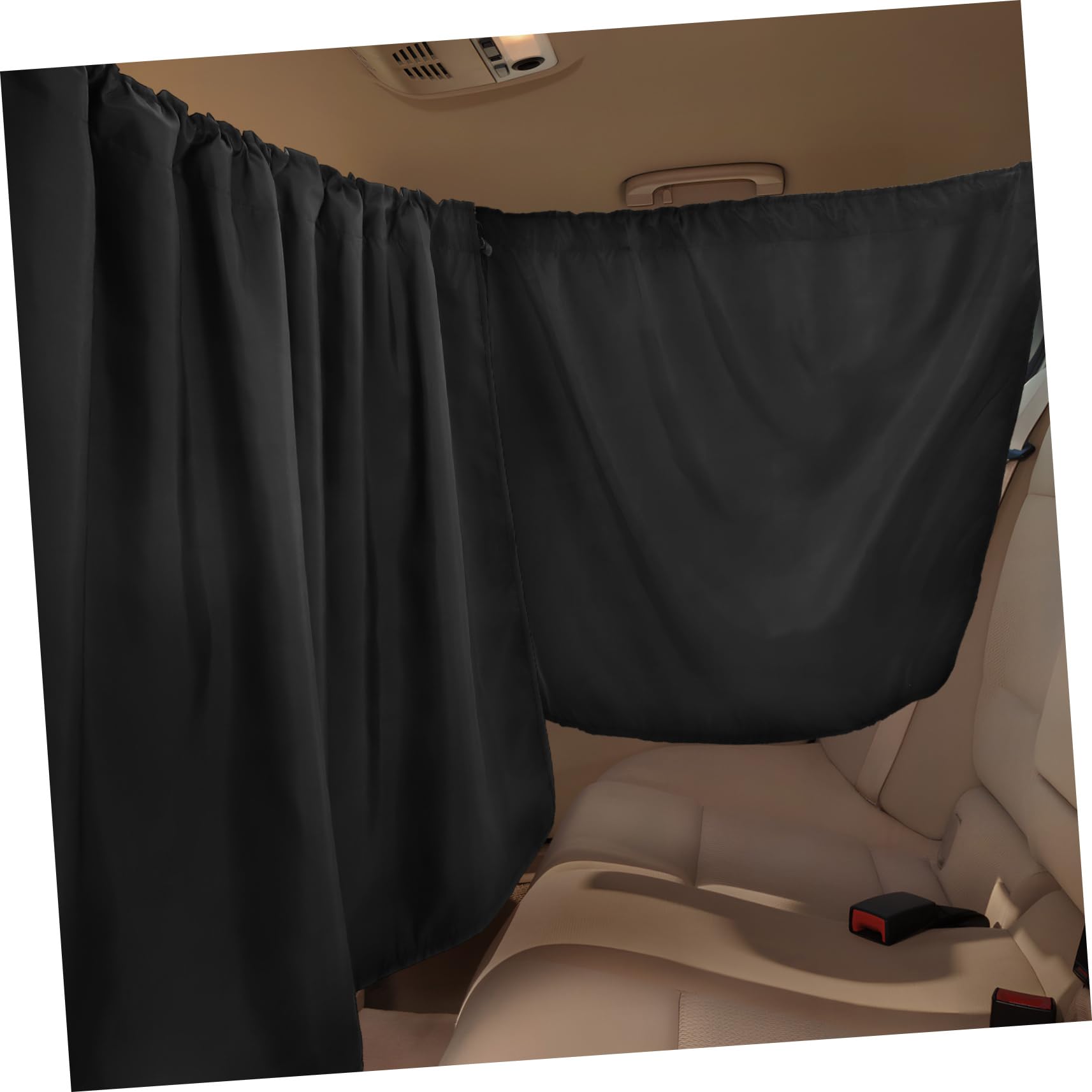 iplusmile 1juego Cortinas De Privacidad para Coche Cortinas Divisorias para Asientos Traseros Pantallas Solares para Ventanas De Automóvil Instalación Rápida y Material De Resistente