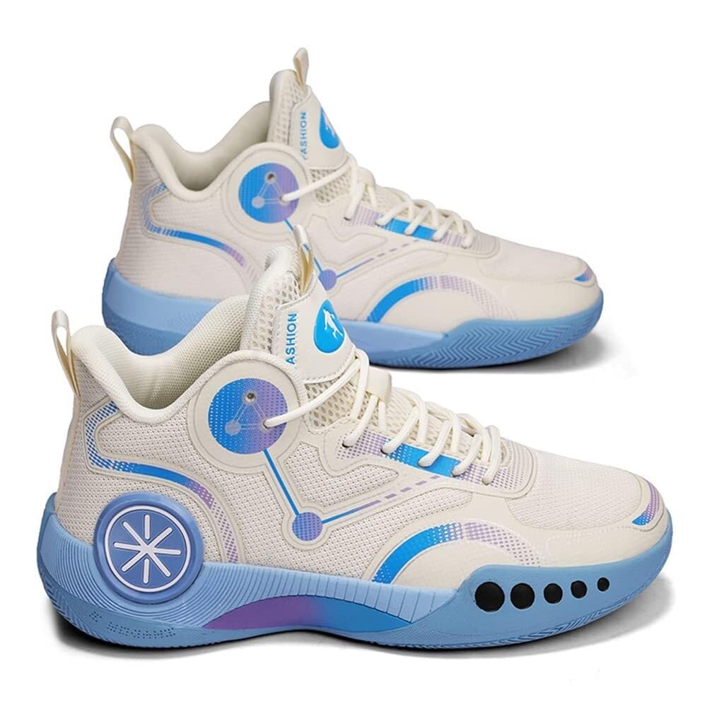 Unisex Modne Buty Do Koszykówki Amortyzujące Antypoślizgowe Oddychające Młodzieżowe Treningowe Sportów Na Świeżym Powietrzu Buty spacerowe
