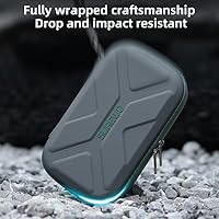 Vista 3 de Osmo Pocket 3 - Funda de transporte portátil para almacenamiento de viaje para DJI OSMO Pocket 3 Creator Combo Accesorios, bolsa de transporte