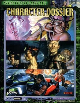 Paperback Shadowrun Character Dossier (FPR10673) Book