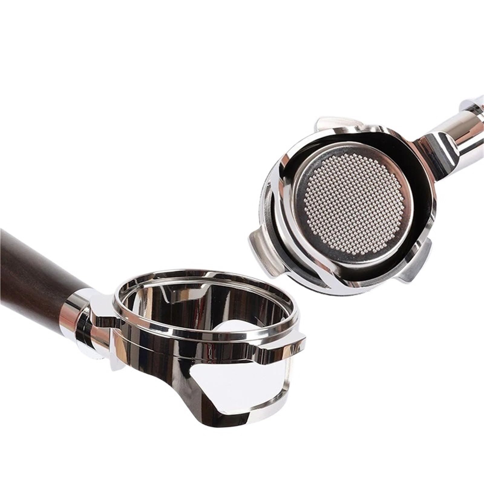 Compatible con portafiltro sin fondo Breville | Acero inoxidable de 54 mm for 820 840 870 875 880 450 550(Plum)
