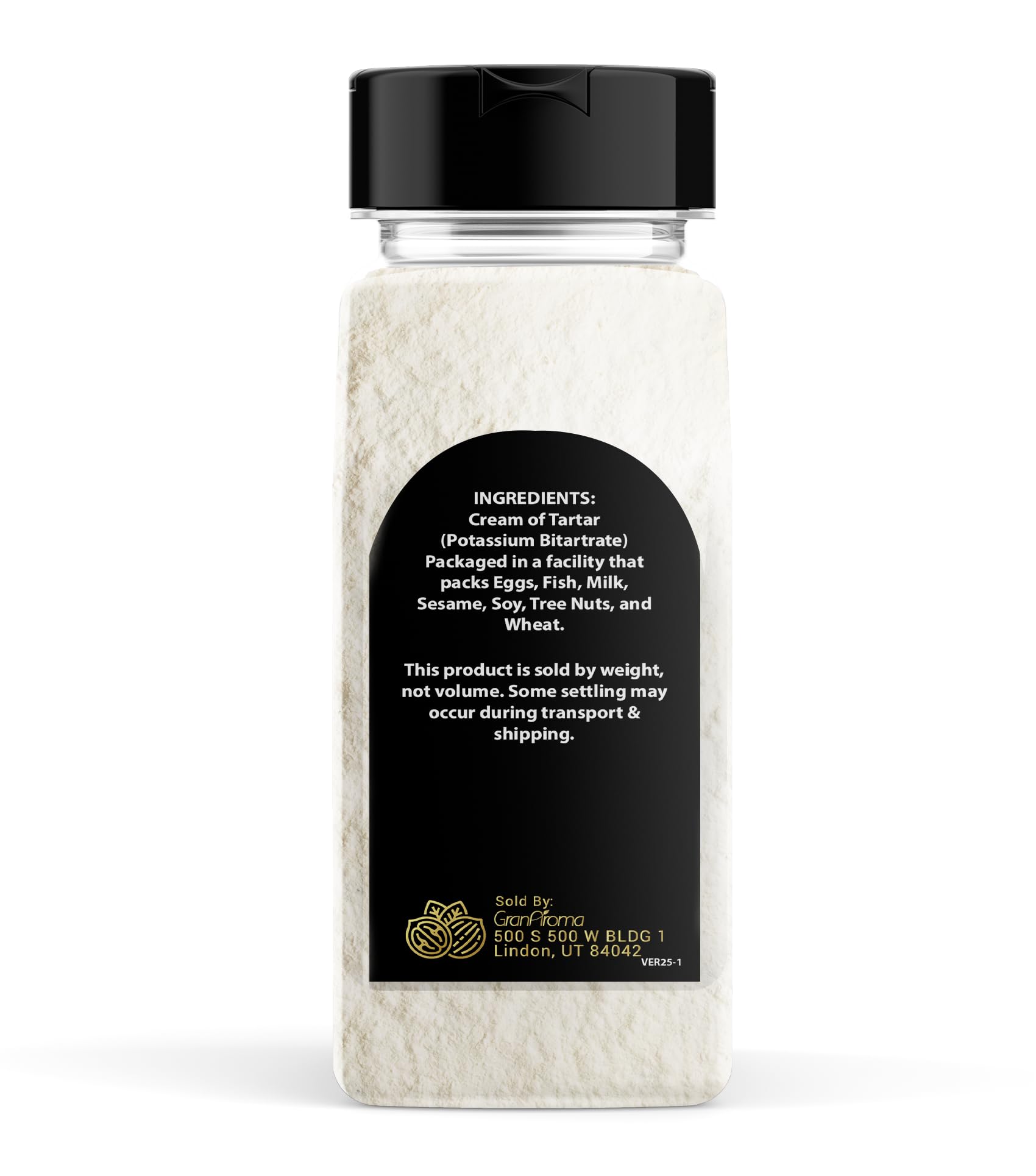 GranAroma Cream of Tartar Kitchen Staple Cakes Cookies Stabilizing Agent 1 Pound — view 2