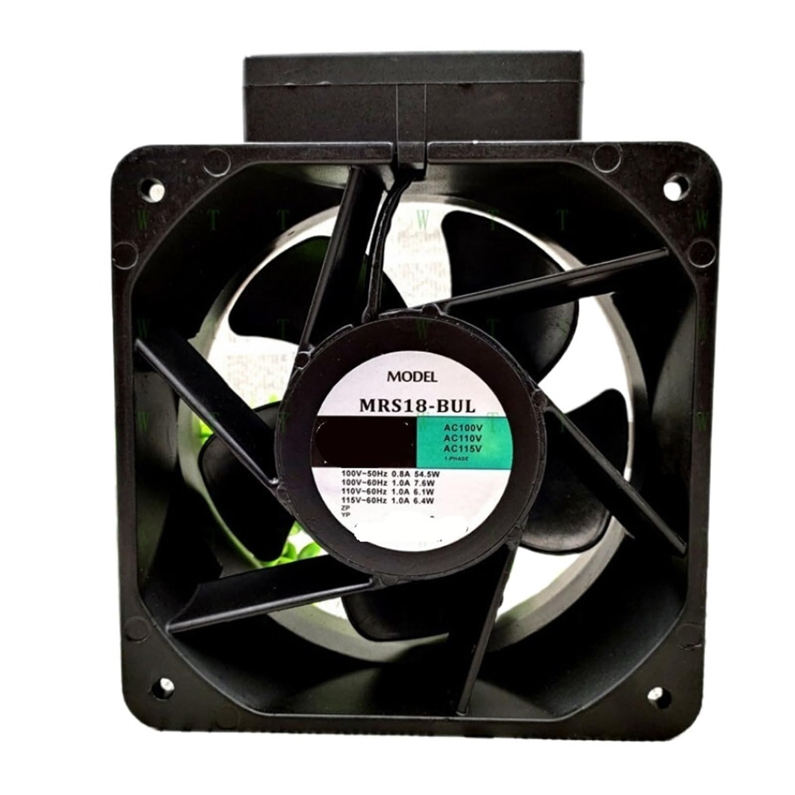 Ventilateur MRS18-BUL 100-115V à débit constant pour réguler l'onduleur