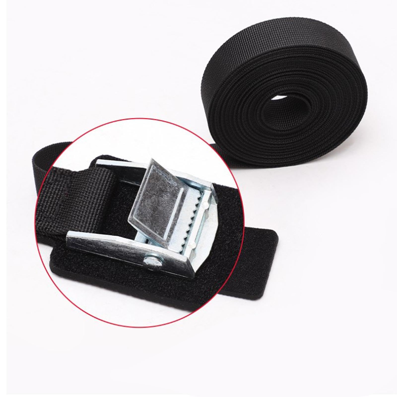 10Pcs Lashing Straps Premium 2.5cmx5M Tie Down Straps Fixing Strap Cargo Straps