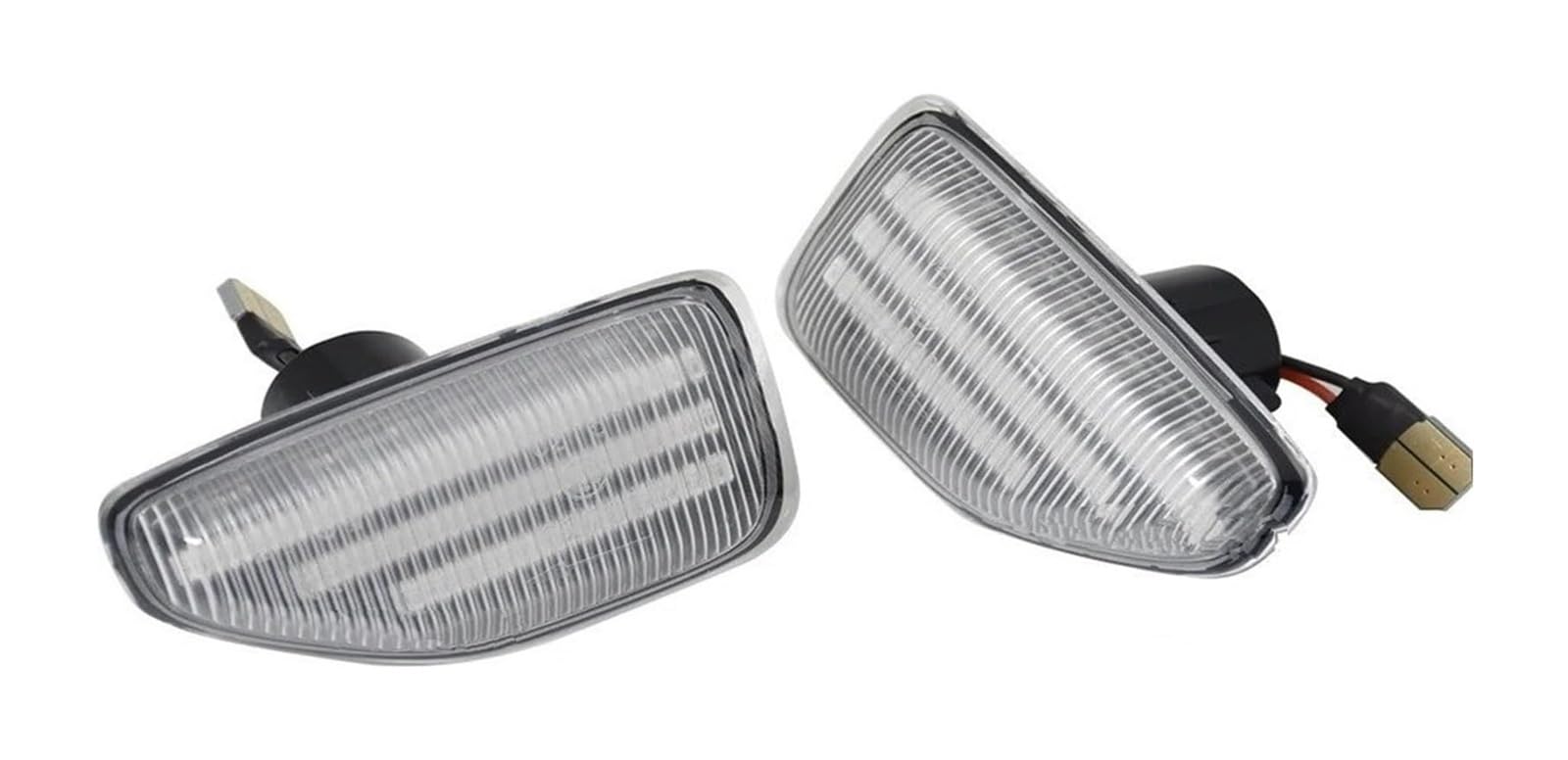 Signal Indicateurs lumières Pour D&acia Pour Duster Pour Sandero II Pour Logan 2 Pour MCV Pour Stepway Feux Position Latéraux Dynamiques À LED Clignotants(Dynamic Crystal)