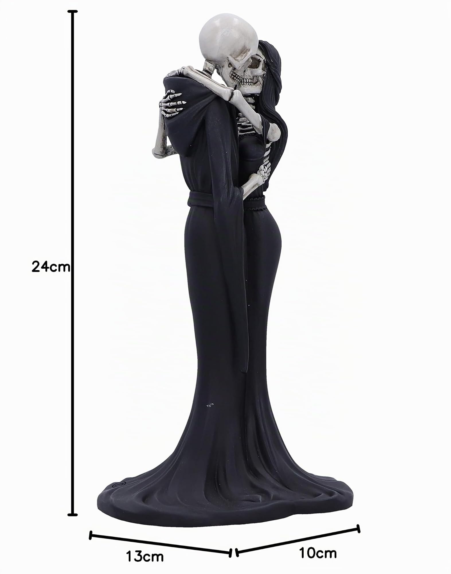 Nemesis Now Eternal Kiss Sin clasificar Estatua Negro/Gris Poliresina