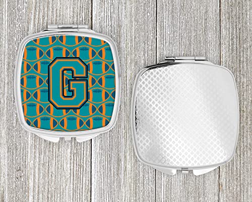 Espejo compacto cuadrado para maquillaje portátil miniatura 4