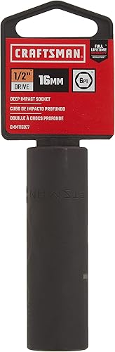 Miniatura 3 de CRAFTSMAN - Dado profundo de impacto CMMT16073, cuadro de 12" - medida de 12 mm