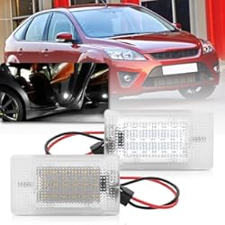 Luces Led Interior Auto NSLUMO Luz LED de cortesa para maletero de equipaje para For/d Focus MKI II Fiesta MK1 MK2 MK3 MK4 MK5 Mondeo C-Max Puma Transit Galaxy Escort 2PC lmpara de compartimento de arranque